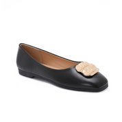 Ballerines  à Bijou Doré