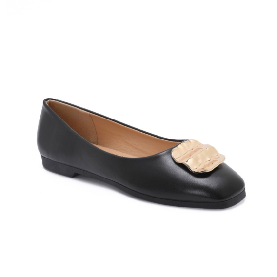 Ballerines  à Bijou Doré