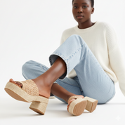 Sandales femme a talon