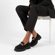 Mocassins femme en Cuir