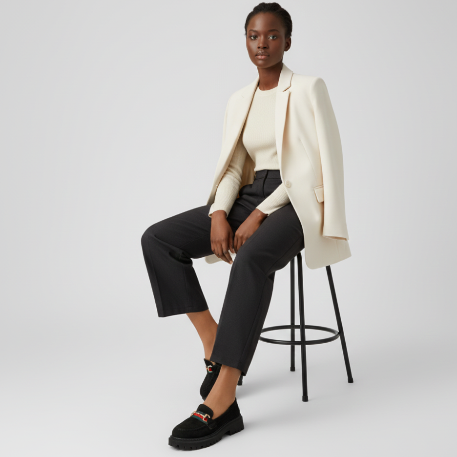 Mocassins femme en Cuir