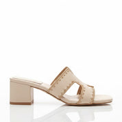 Mules à Talons Carrés