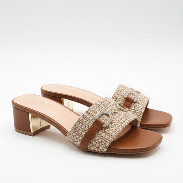 Mules à Talons Carrés