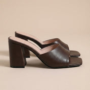 Sandale demi talon