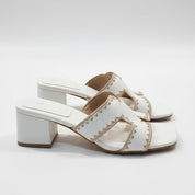 Mules à Talons Carrés