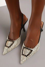Escarpins à talons hauts