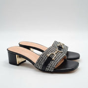 Mules à Talons Carrés