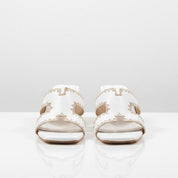 Mules à Talons Carrés