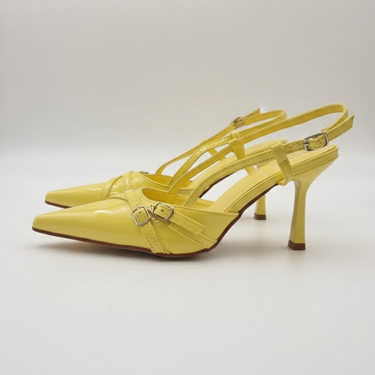 Escarpins Slingback à Boucles